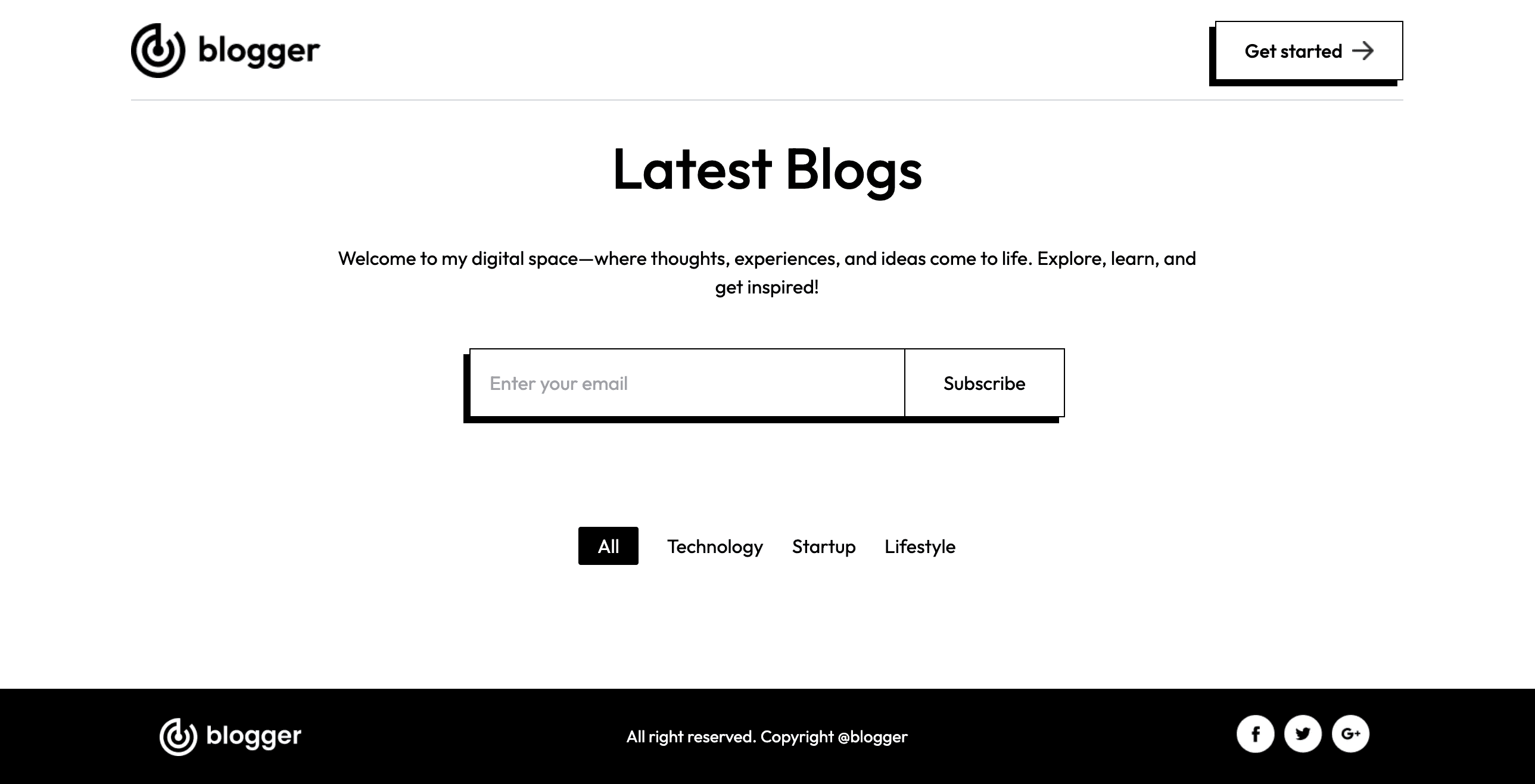 Blog Platform