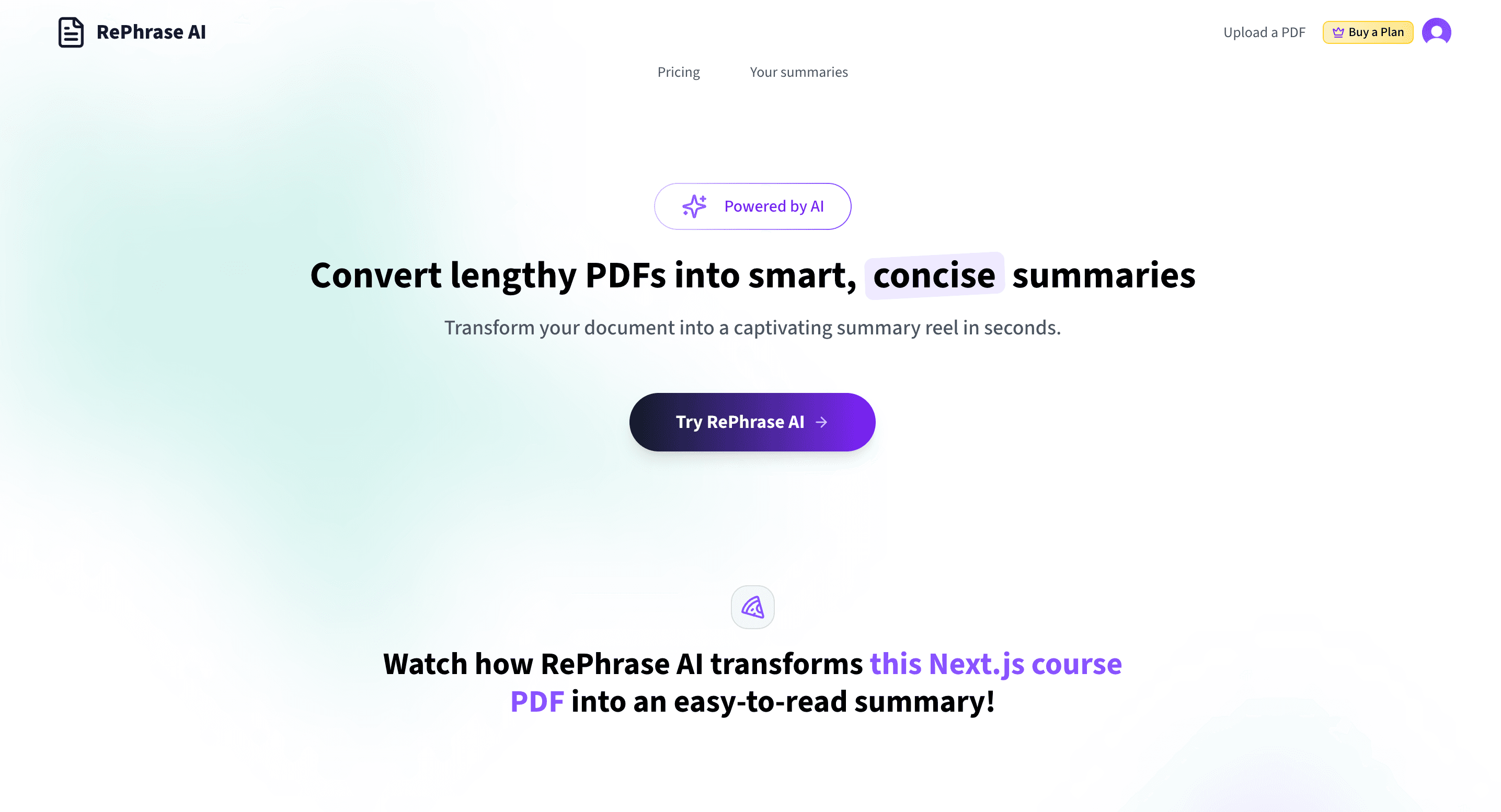 Rephrase AI Platform